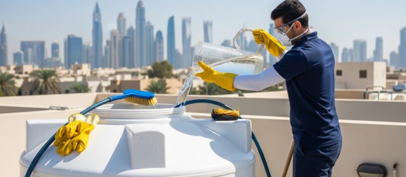 how often should you clean your water tank in Dubai