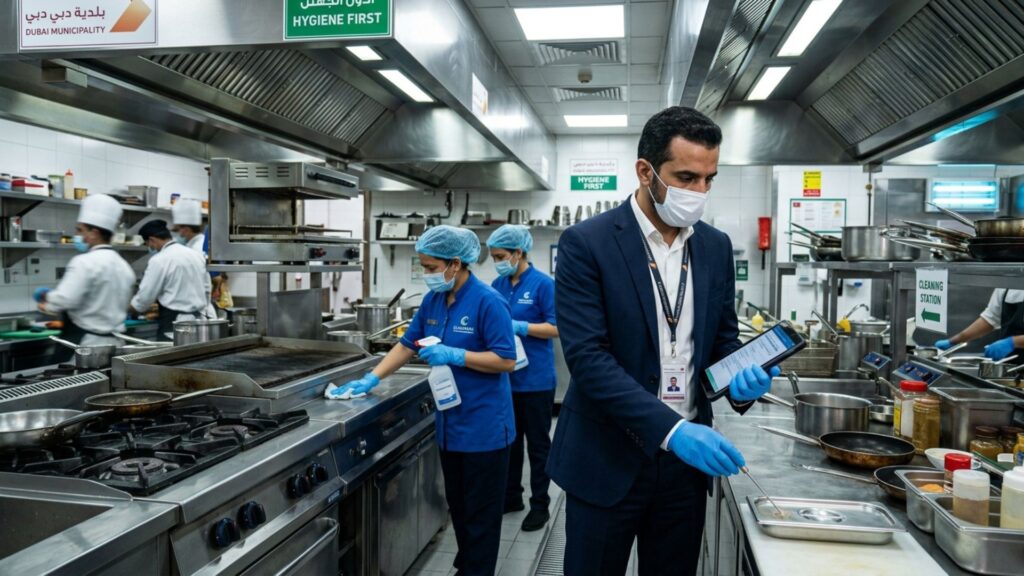 Dubai Disinfection Services Inspection