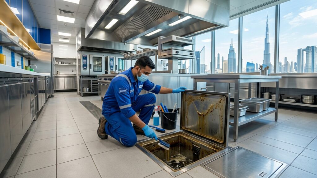 Clean Grease Traps in Dubai
