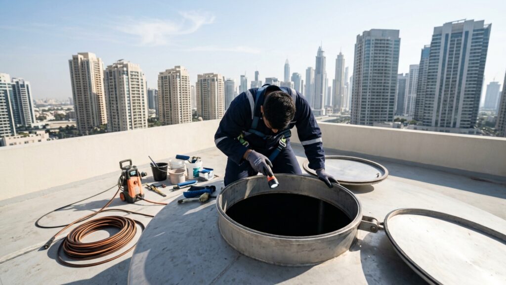 Residential & Commercial Water Tank Cleaning Frequency